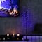 6ft. Orange & Purple LED Pre-Lit Halloween Black Willow Artificial Fall Tree
